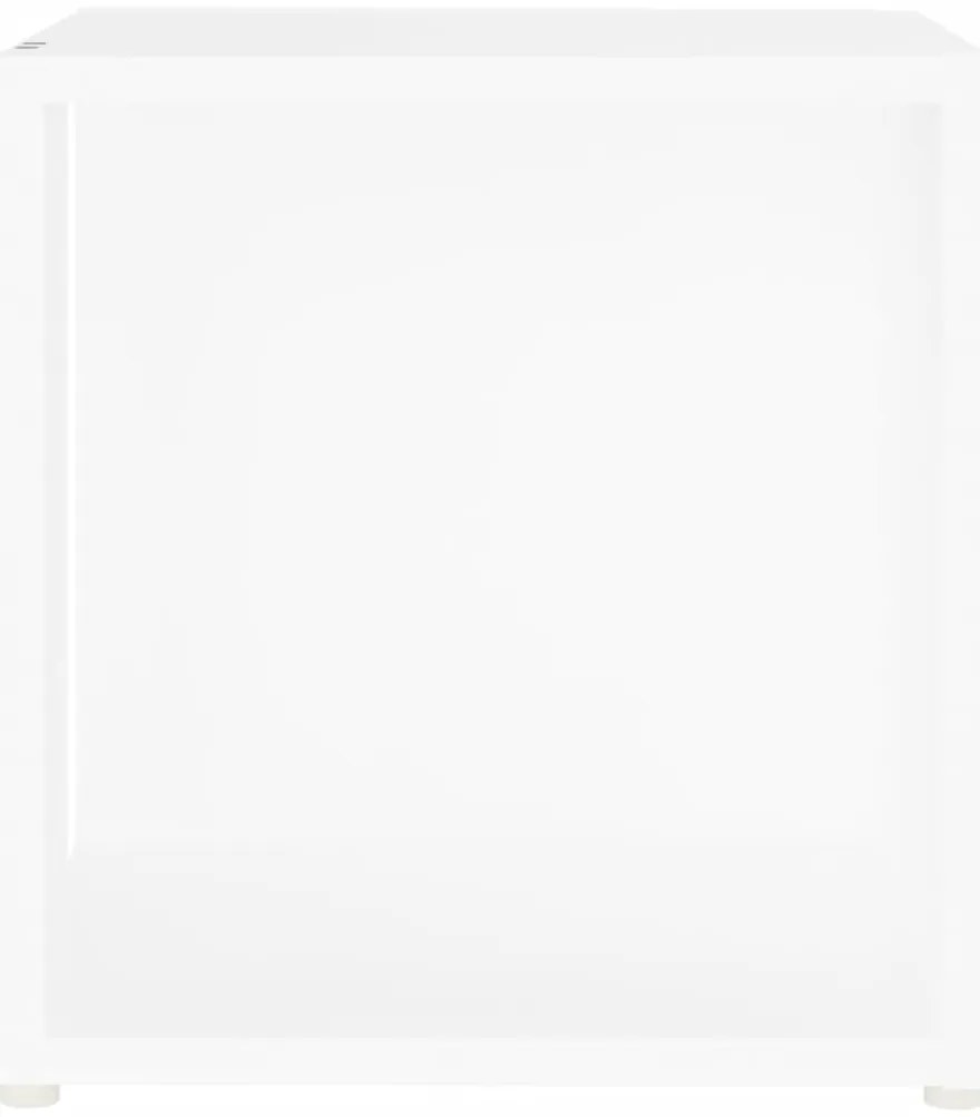 vidaXL Τραπέζι Βοηθητικό Λευκό 33 x 33 x 34,5 εκ. από Επεξ. Ξύλο