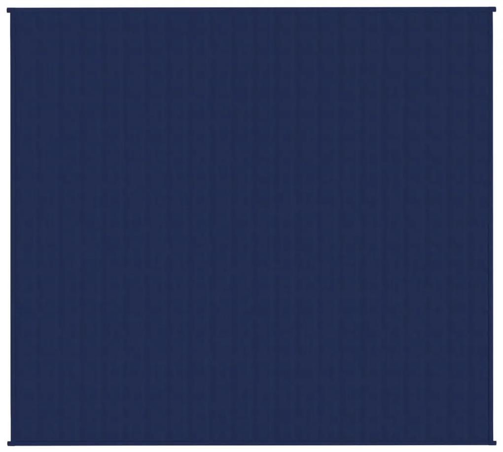 vidaXL Κουβέρτα Βαρύτητας Μπλε 200 x 220 εκ. 13 κ. Υφασμάτινη