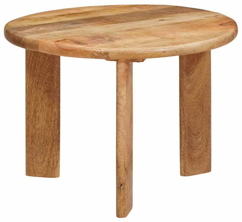 vidaXL Τραπεζάκια Καφέ Στερεών 3 pcs Καφέ Στερεό ξύλο μάνγκο