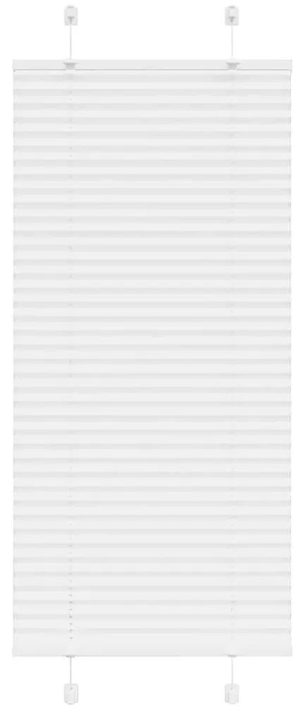 Πλισέ περσίδα Λευκό 60x100 cm Πλάτος υφάσματος 59,4 cm 4015475