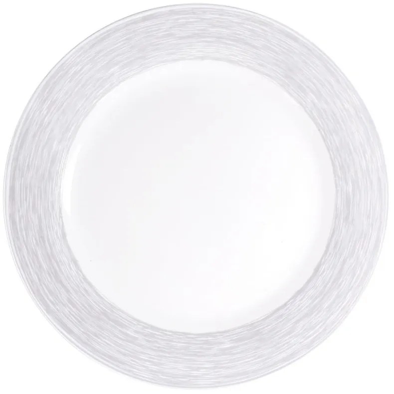 Πιάτο Φαγητού Ρηχό (Φ24) Oriana Ferelli Elegancy Grey