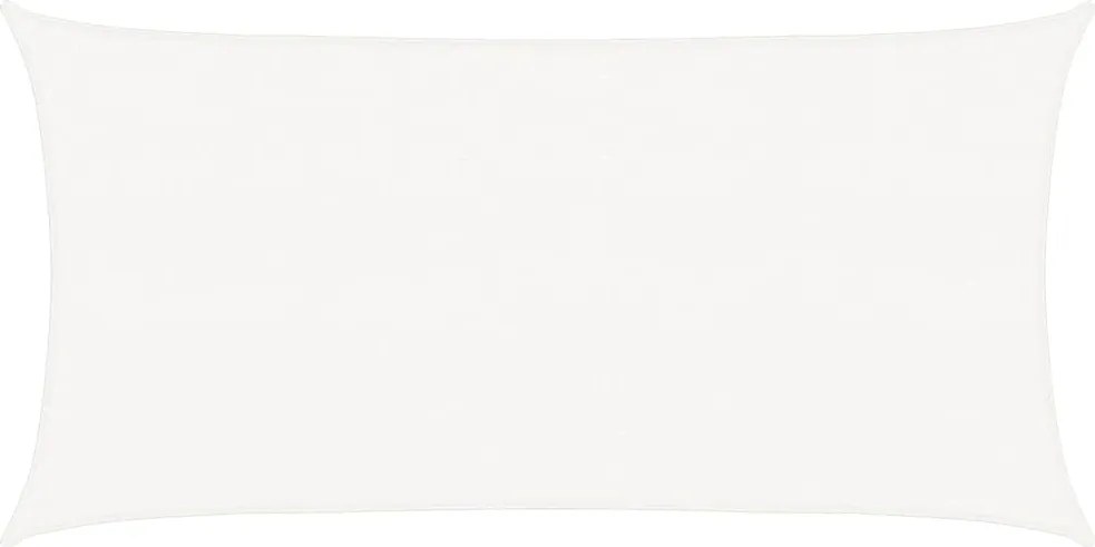 vidaXL Πανί Σκίασης Λευκό 2,5 x 4,5 μ. από HDPE 160 γρ./μ²