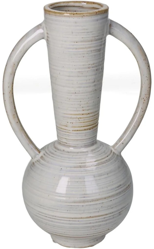 Βάζο ArteLibre Μπεζ Κεραμικό 14.5x11x23.6cm-05154481