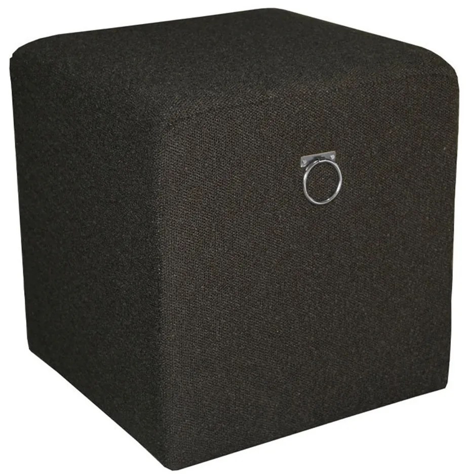 Σκαμπό Rich 16-0698 40x40x43 Black-Silver
