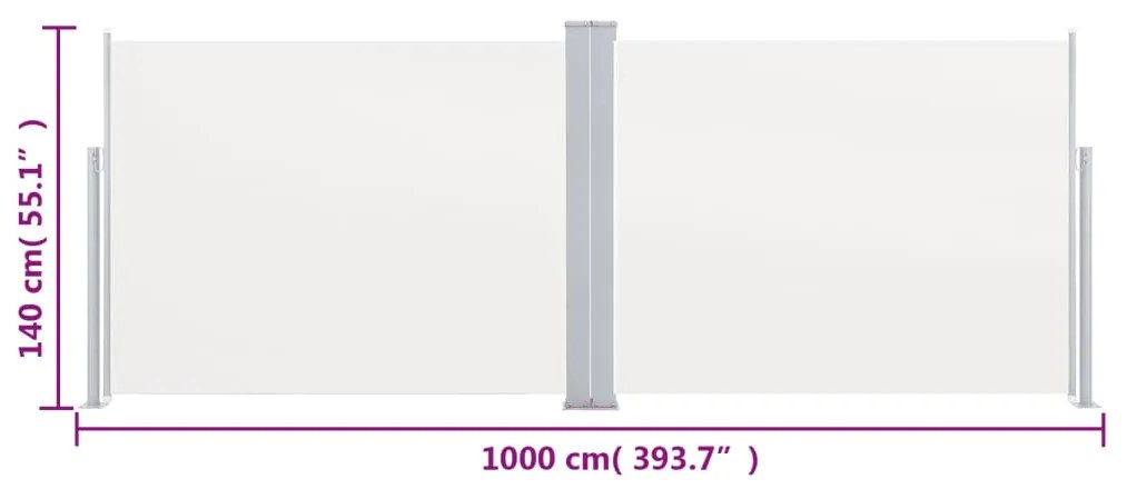 ΣΚΙΑΣΤΡΟ ΠΛΑΪΝΟ ΣΥΡΟΜΕΝΟ ΚΡΕΜ 140 X 1000 ΕΚ. 48485