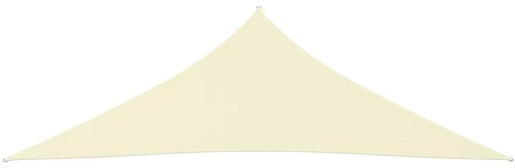 Πανί Σκίασης Τρίγωνο Κρεμ 2,5 x 2,5 x 3,5 μ. από Ύφασμα Oxford - Κρεμ