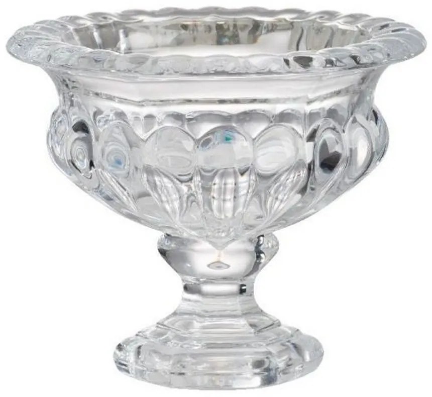 Μπωλ Διακοσμητικό Με Πόδι Urn 77284 13x13x11cm Clear Artekko Glass