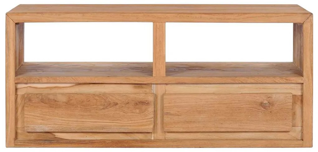vidaXL Έπιπλο Τηλεόρασης 90 x 30 x 40 εκ. από Μασίφ Ξύλο Teak