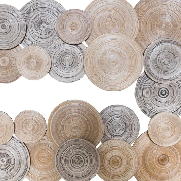 Wall decor S Line 1.2 m χειροποίητο από μπαμπού SS205-00M1