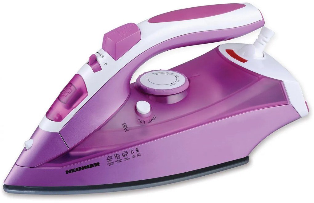 Heinner ID-2900-PP Σίδερο Ατμού 2400W με Συνεχόμενη Παροχή 16gr/min και Κεραμική Πλάκα