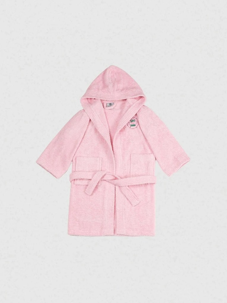 Μπουρνούζι Παιδικό Eco Pink Ηλικία 8-10