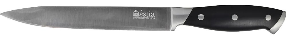 Μαχαίρι Κρέατος 01-7034 Butcher Ανοξείδωτο Ατσάλι Silver-Black Estia Stainless Steel