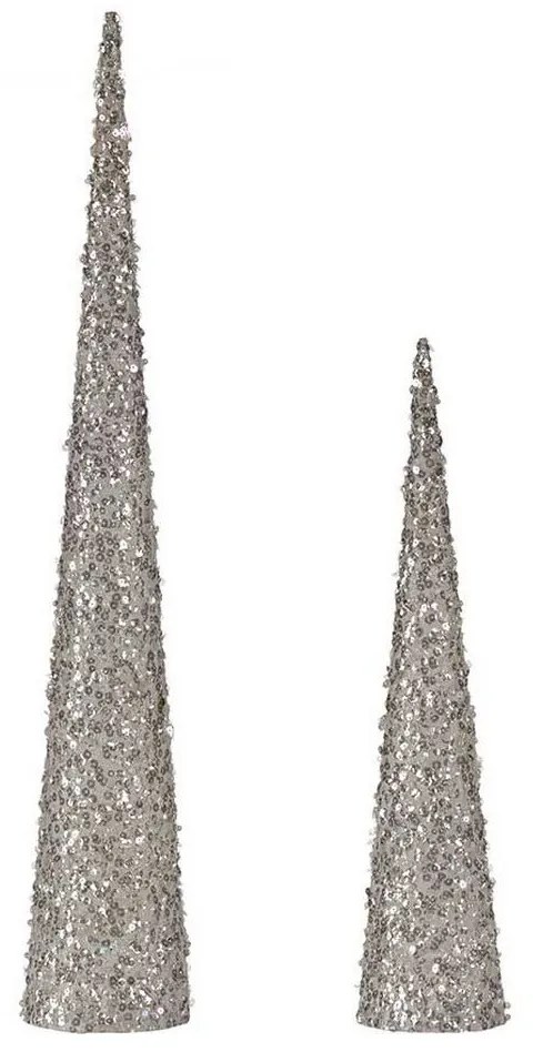 Χριστουγεννιάτικο Στολίδι Krist+ 193YYX38-MNCA-4 Λευκό πούλιες Χριστουγεννιάτικο στεφάνι 9,5 x 60 x 9,5 cm Κώνοι