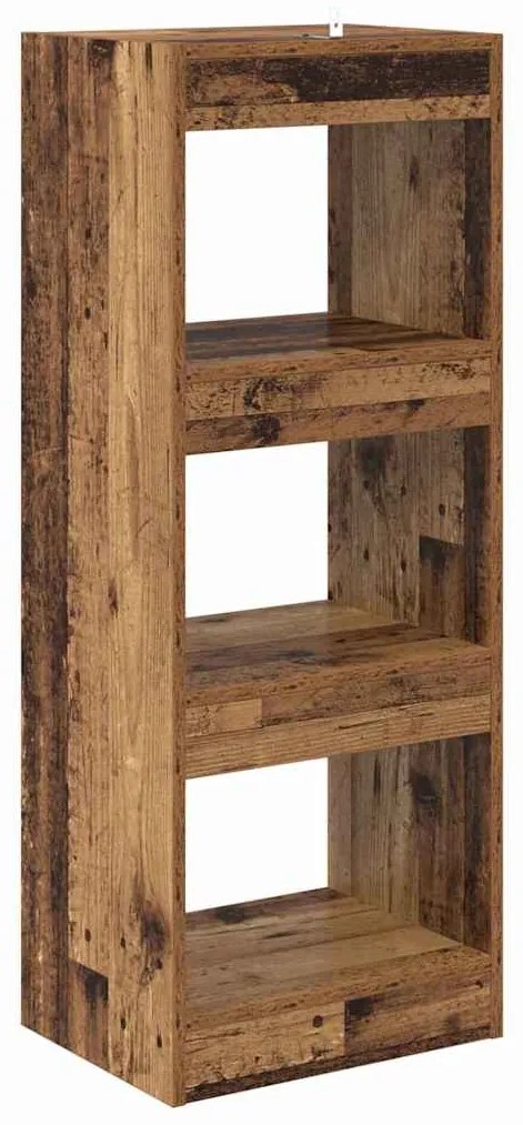 vidaXL Βιβλιοθήκη Παλαιό ξύλο 40 x 30 x 103 εκ. Επεξεργασμένο ξύλο