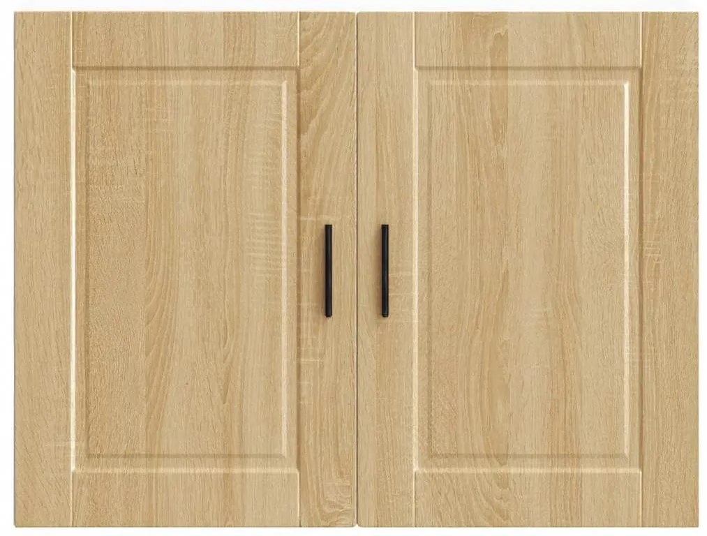 ντουλάπι τοίχου κουζίνας "Porto" Sonoma Oak Engineered Wood - Καφέ