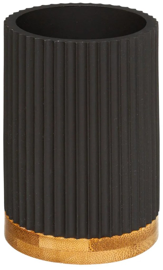 Ποτήρι Οδοντόβουρτσας F-V Modern Black 174541B