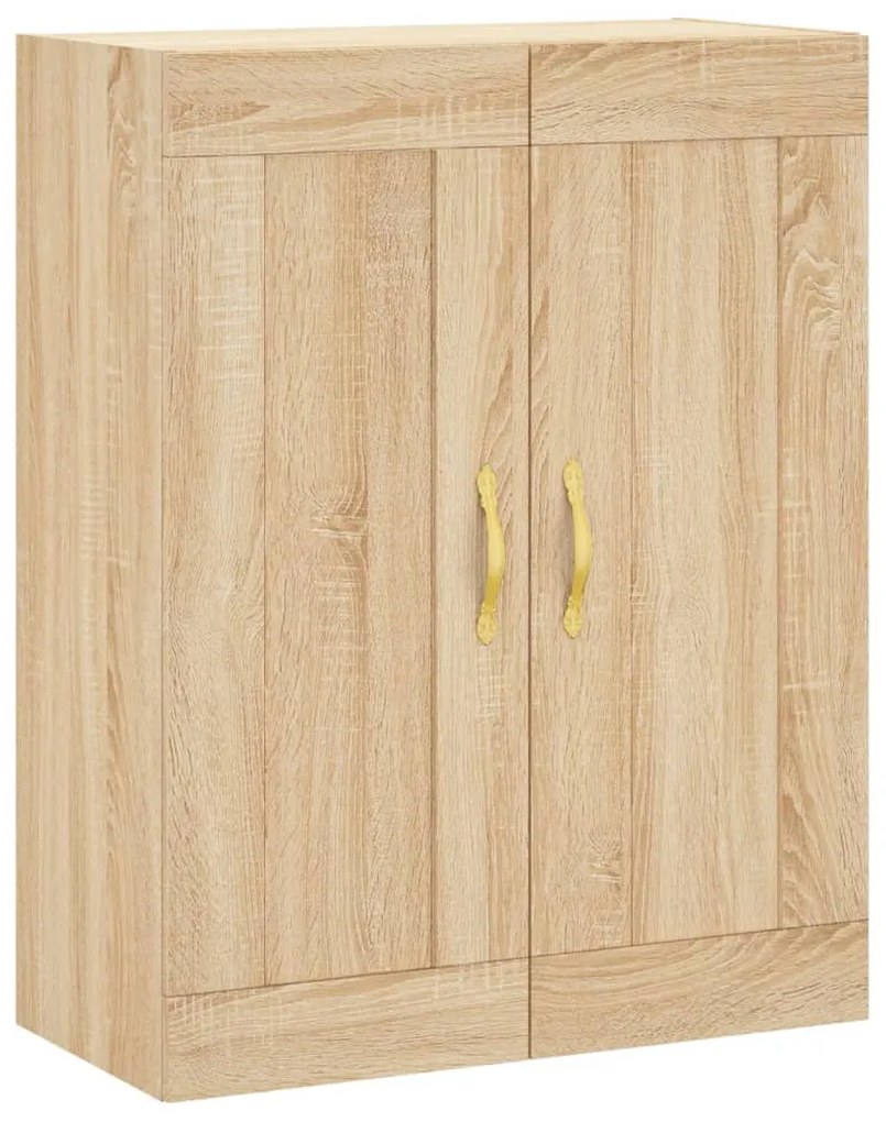 vidaXL Ντουλάπι Επιτοίχιο Sonoma Δρυς 69,5 x 34 x 90 εκ. Επεξεργ. Ξύλο