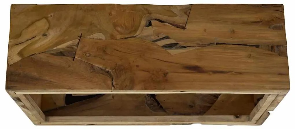 vidaXL Τραπεζάκι Σαλονιού Καφέ 90 x 50 x 30 εκ. από Αληθινό Ξύλο Teak