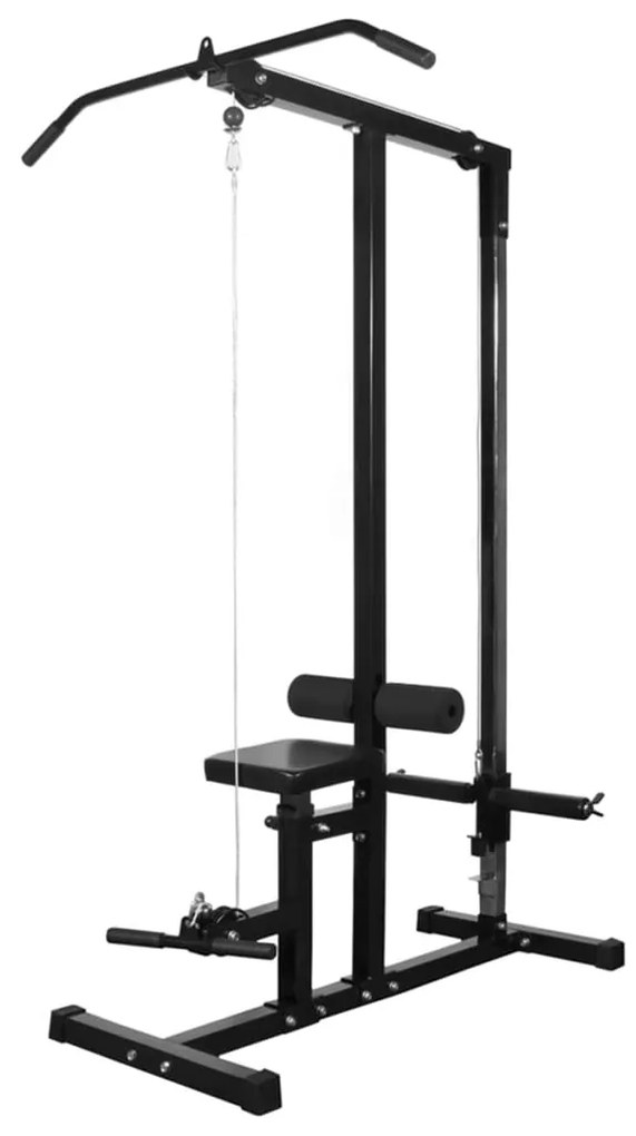 vidaXL Power Tower με Σετ Μπάρας και Αλτήρες 60,5 κ.
