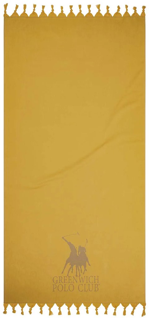 Παρεό (90x170) Greenwich Polo Club Beach 3796 Ochra