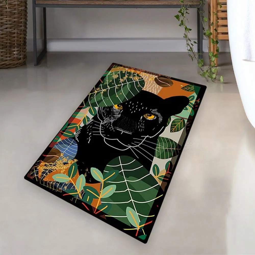 Πατάκι Μπάνιου Schwarz 510CHL1332 Multi L'essentiel Maison 70X120 Πολυέστερ