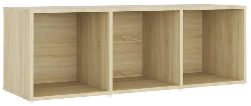 vidaXL Έπιπλα Τηλεόρασης 3 τεμ. Sonoma Δρυς 107x35x37 εκ. Μοριοσανίδα