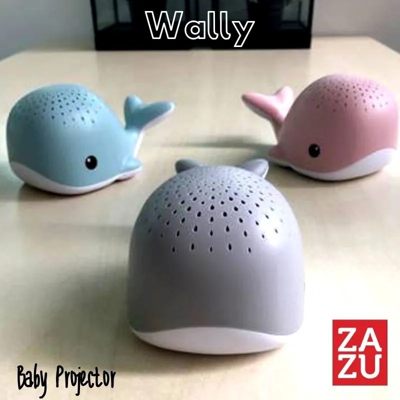 Φάλαινα  Wally the Whale προβολέας ύπνου Ωκεανού με λευκούς ήχους  ZA-WALLY-01 Zazu