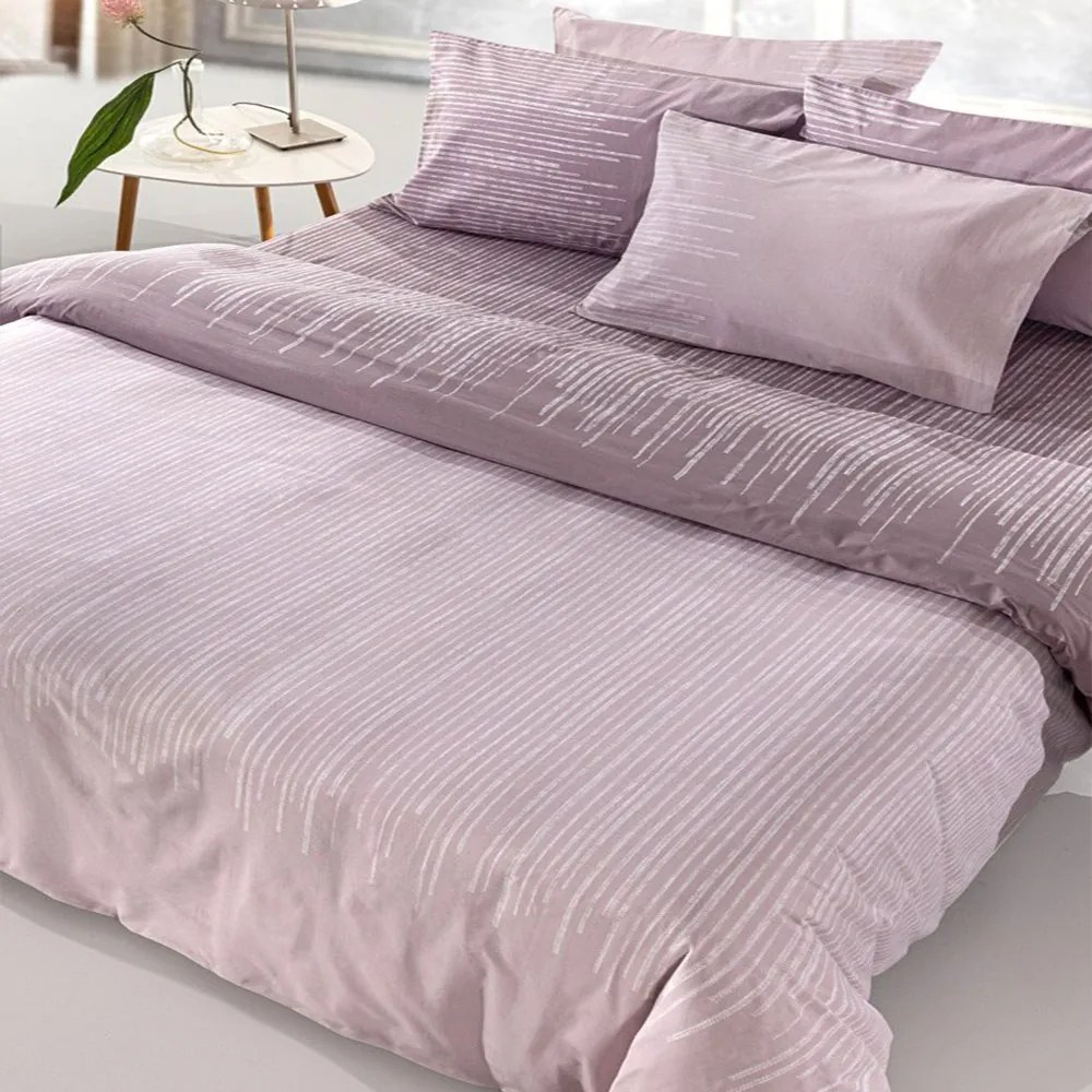 Σεντόνια Estella (Σετ 4τμχ) Lilac Guy Laroche Υπέρδιπλo 240x265cm 100% Βαμβακερό Περκάλι