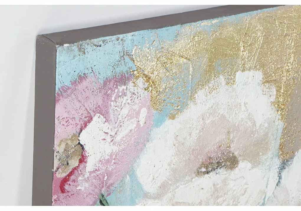 Καμβάς DKD Home Decor Τζίντζερ Καμβάς 99,5 x 3,5 x 99,5 cm (2 Τεμάχια)