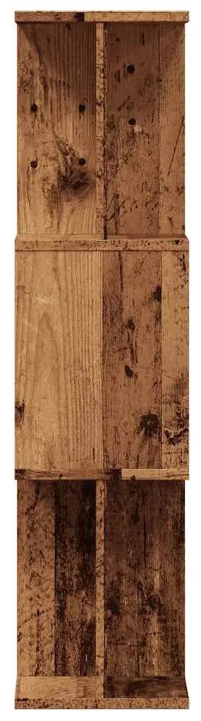 ντουλάπι βιβλίων vidaXL Παλιό ξύλο 80x24x96 cm Κατασκευασμένο ξύλο