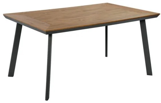 ΤΡΑΠΕΖΙ ΑΛΟΥΜΙΝΙΟΥ TABER ΜΕ POLYWOOD HM5132.12 ΓΚΡΙ 160x92x72
