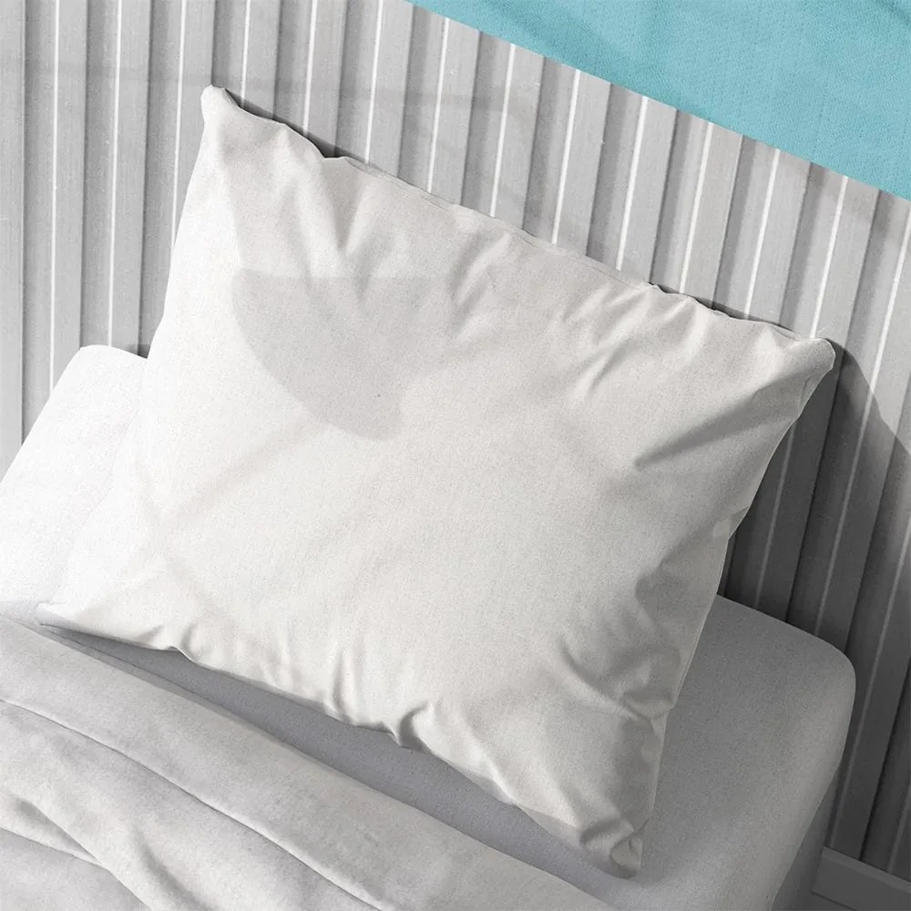 Μαξιλαροθήκη Solid 491 White DimCol 50Χ70 50x70cm 100% Cotton