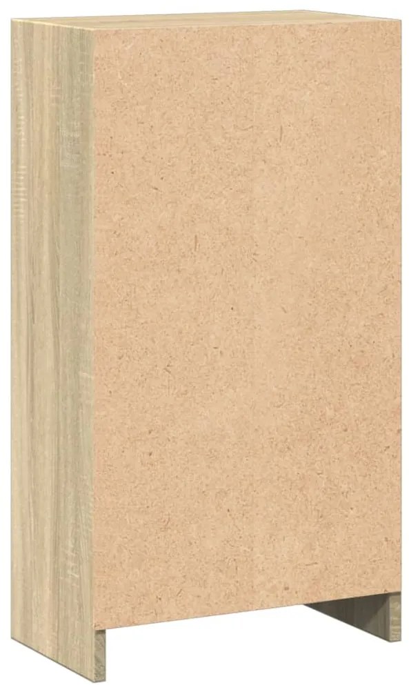 vidaXL Βιβλιοθήκη Χρώμα Sonoma Δρυς 40 x 24 x 75 εκ. από Μοριοσανίδα