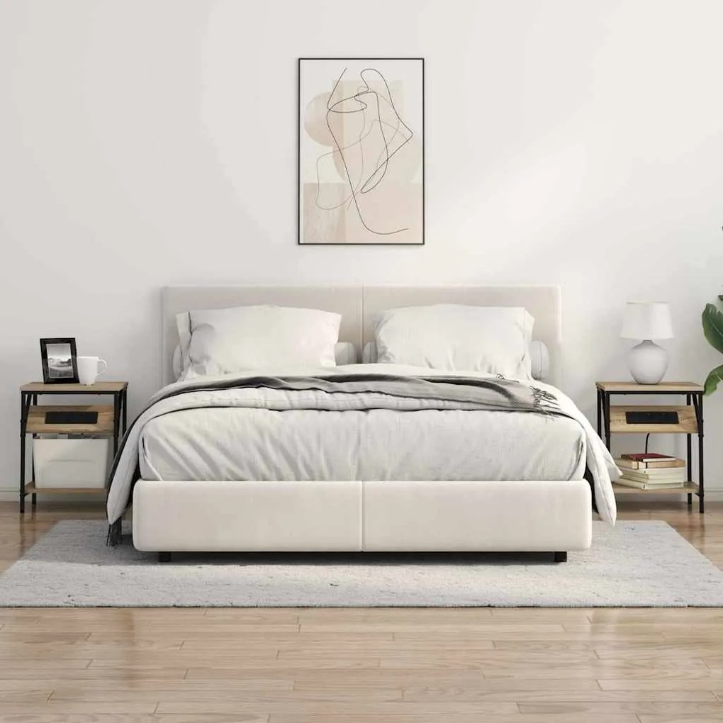 vidaXL Κομοδίνο Sonoma Δρυς 38 x 30 x 48 εκ. Επεξεργασμένο ξύλο