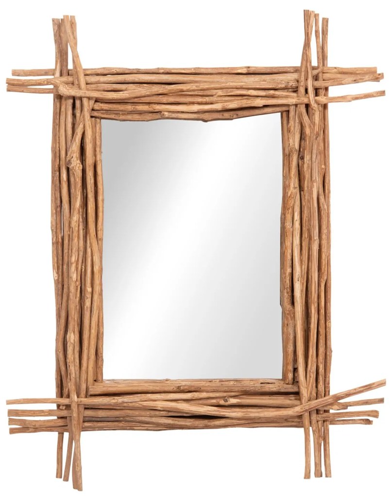 Καθρέπτης Τοίχου TWIGGER C4442 Driftwood Φυσικό 80x15x100Υ εκ. 80x15x100 εκ.