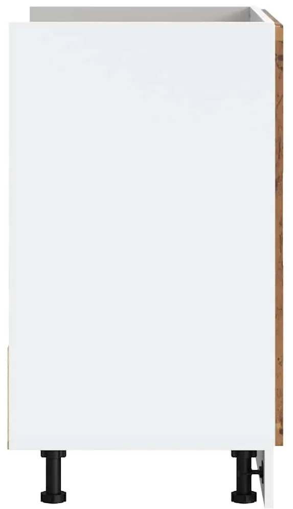 vidaXL Ντουλάπι βάσης νεροχύτη Porto Παλιό Ξύλο 80x46x81,5 cm