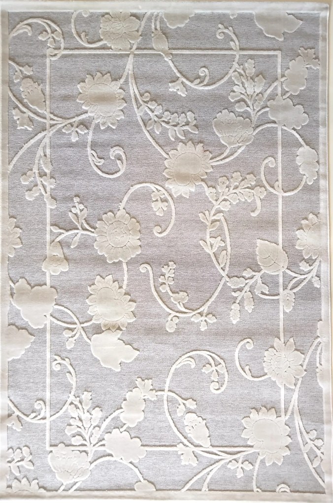 ΧΑΛΙ MUSE 59004/W SILVER CREAM - 160cm x 235cm - 2004158