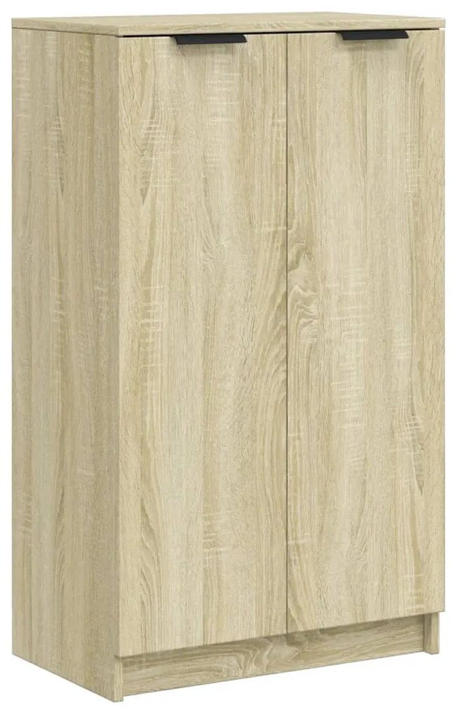 vidaXL Παπουτσοθήκη Sonoma Δρυς 59x35x100 εκ. από Επεξεργασμένο Ξύλο