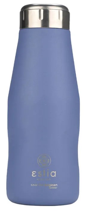 Estia 01-22341 Save the Aegean Θερμος Travel Flask 350ml, Denim Blue