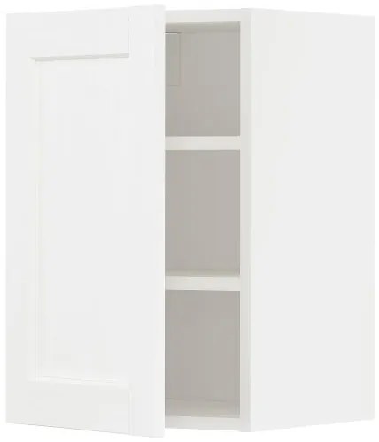 METOD ντουλάπι τοίχου με ράφια, 40x60 cm 194.734.57