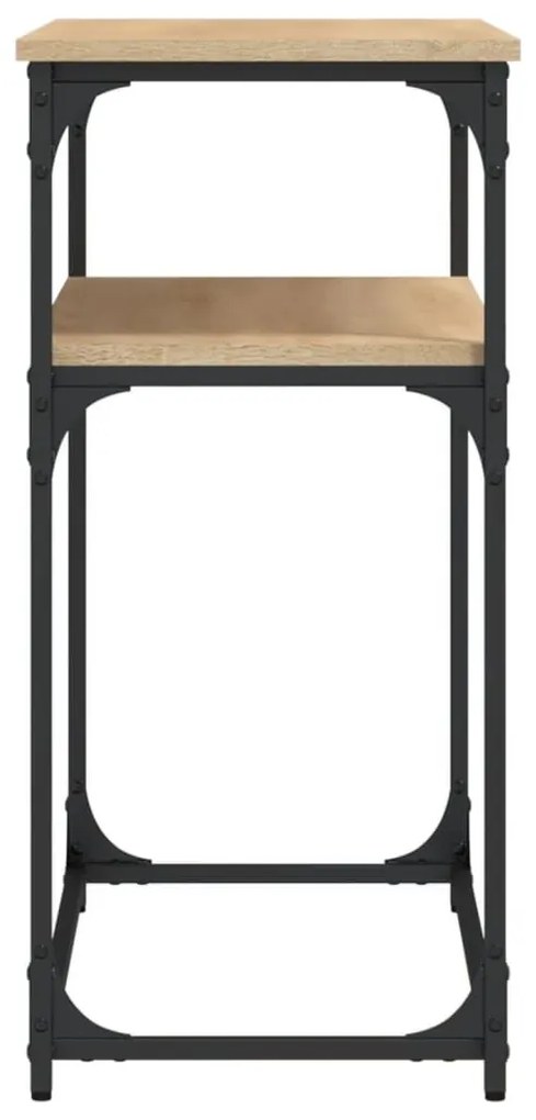 Τραπέζι Κονσόλα Sonoma Δρυς 100x35,5x75 εκ. Επεξεργασμένο Ξύλο - Καφέ
