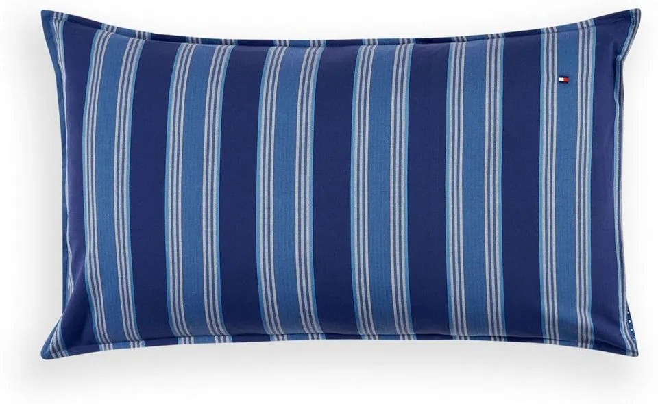 Μαξιλαροθήκη Bowery 695081 Blue Tommy Hilfiger 50X80 100% Cotton