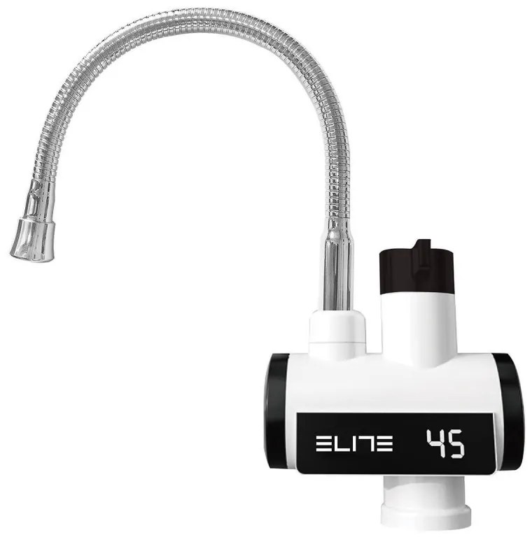 Θερμοσίφωνας Elite EHD-2570, πάγκος, 3300W, περιστροφή 360 μοιρών, έως 120C, ψηφιακή οθόνη, IPX4, ασημί