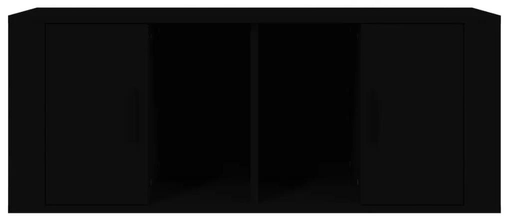 Έπιπλο Τηλεόρασης Μαύρο 100 x 35 x 40 εκ. Επεξ. Ξύλο - Μαύρο