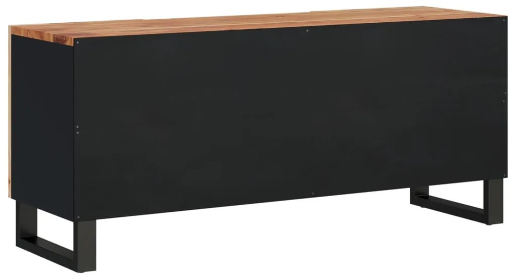 vidaXL Έπιπλο Τηλεόρασης 105x33,5x46 εκ Μασίφ Ξύλο Ακακίας &amp; Επ. Ξύλο