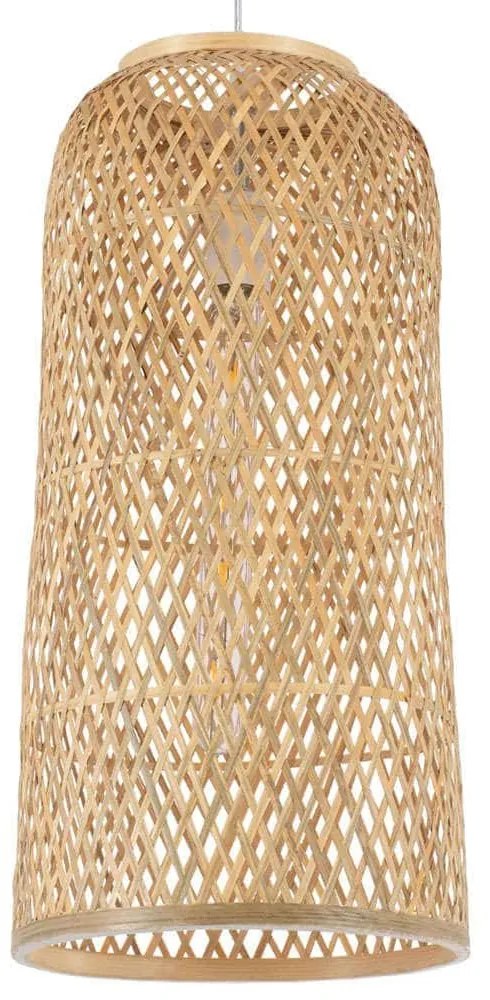 Φωτιστικό Οροφής Calero 01710 Φ25x50cm 1xE27 Beige GloboStar