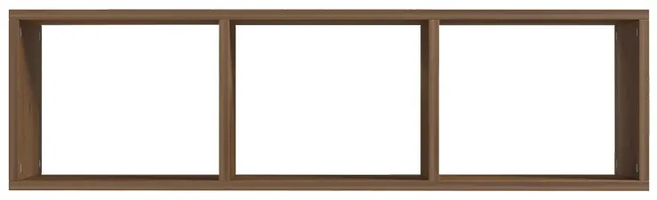 Επιτοίχια ραφιέρα Mikoro pakoworld σε φυσική απόχρωση 90x22x25.6εκ (1 τεμάχια)