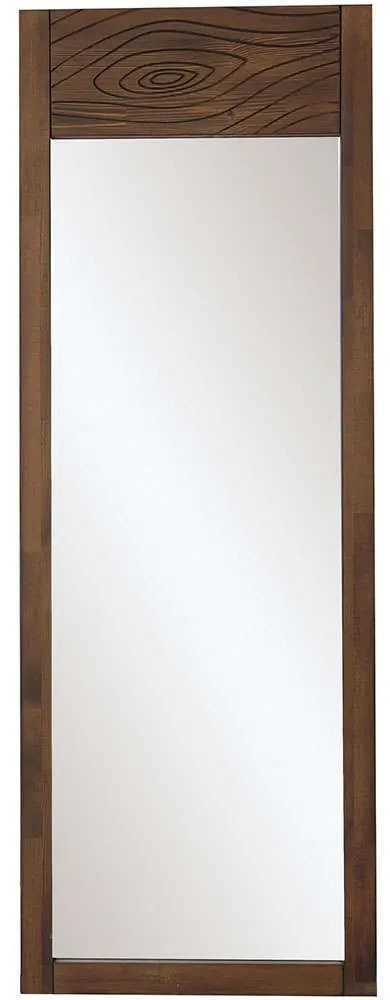 Καθρέπτης Δαπέδου Forest 552NOS2353 55x2x155cm Walnut Aberto Design Wood, Glass