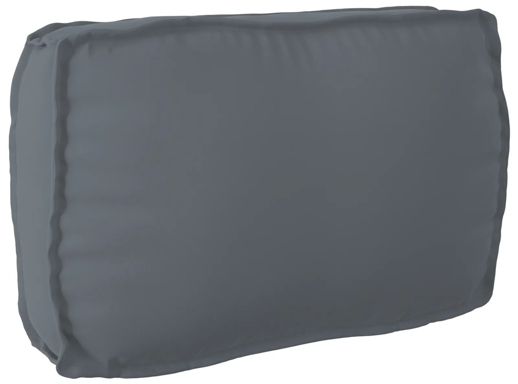 vidaXL Μαξιλάρι Παλέτας για Πλάτη Ανθρακί 70x40x12 εκ. Υφάσματος Oxford