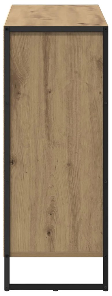 vidaXL Βοηθητικό ντουλάπι Καρυδιά Χειροποίητης Εργασίας